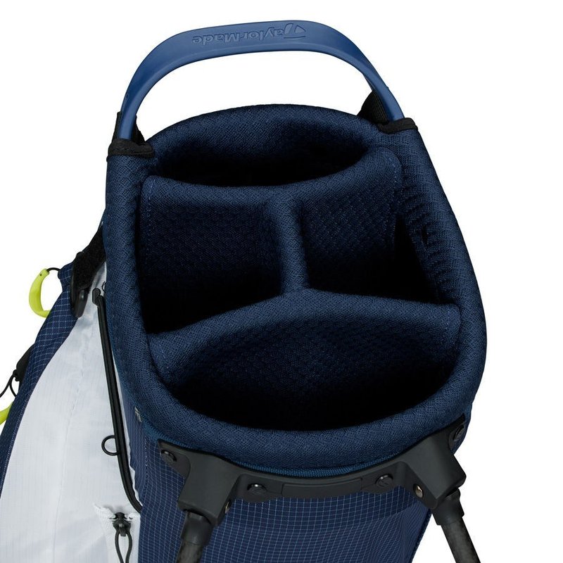 TaylorMade FlexTech Super Lite stand bag, granatowo/biało/neon limetka
