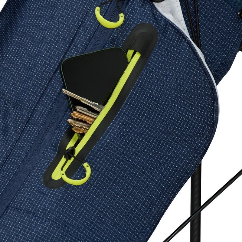 TaylorMade FlexTech Super Lite stand bag, granatowo/biało/neon limetka