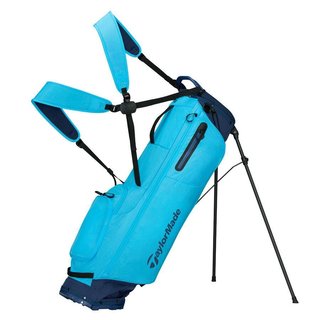 TaylorMade FlexTech Super Lite stand bag, cyan/granatowy