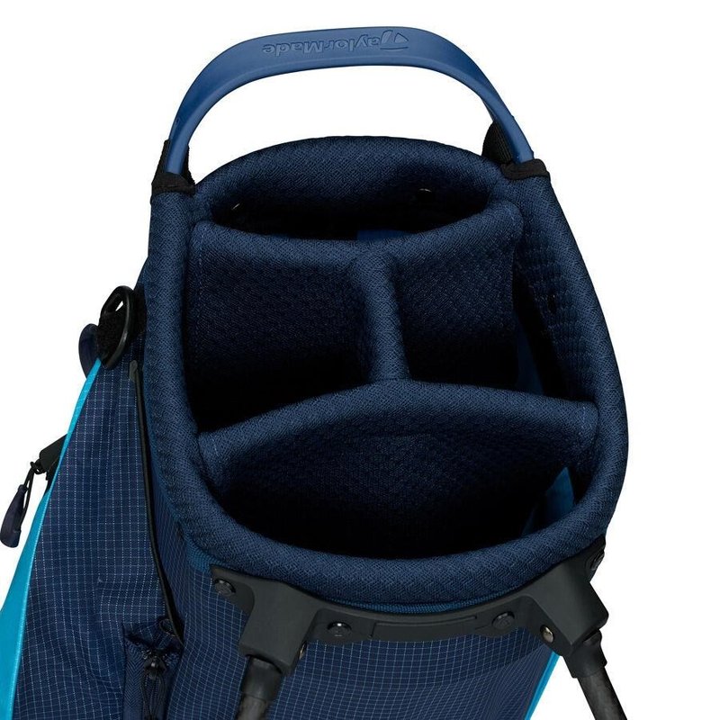 TaylorMade FlexTech Super Lite stand bag, cyan/granatowy