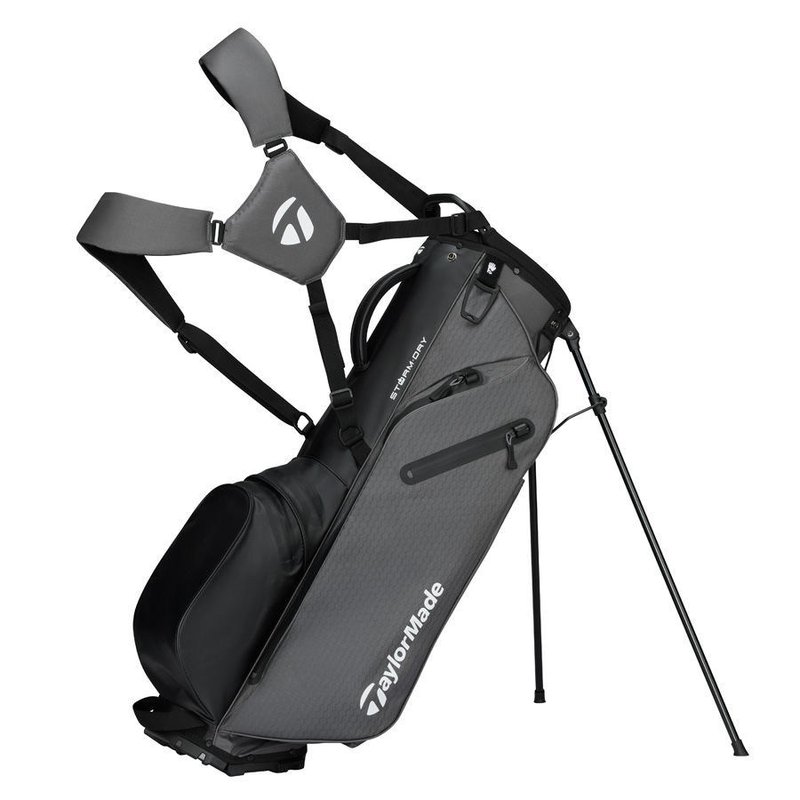 TaylorMade Storm-Dry Waterproof stand bag, szaro/czarny