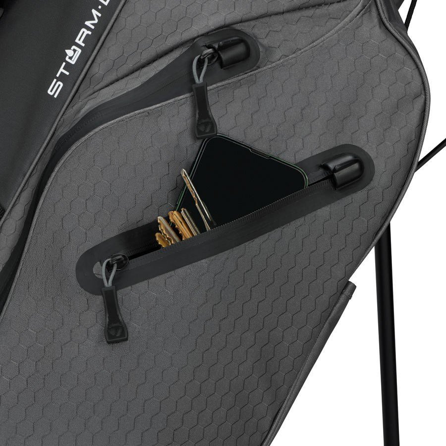 TaylorMade Storm-Dry Waterproof stand bag, szaro/czarny