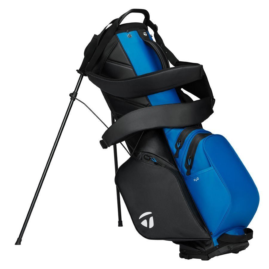 TaylorMade Storm-Dry Waterproof stand bag, czarno/niebieski