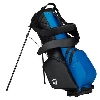 TaylorMade Storm-Dry Waterproof stand bag, czarno/niebieski
