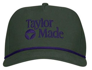 TaylorMade A-Frame Legacy męska czapka z daszkiem, zielono/fioletowa