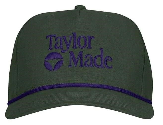 TaylorMade A-Frame Legacy męska czapka z daszkiem, zielono/fioletowa