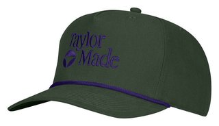 TaylorMade A-Frame Legacy męska czapka z daszkiem, zielono/fioletowa