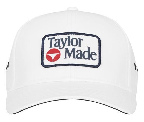 TaylorMade Newport Legacy męska czapka z daszkiem, biała