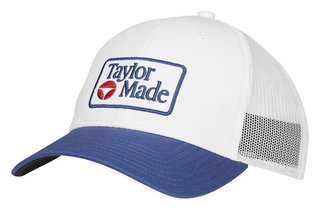 TaylorMade Radar Legacy Trucker męska czapka, biało/granatowa