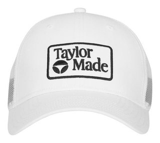 TaylorMade Radar Legacy Trucker męska czapka z daszkiem, biała