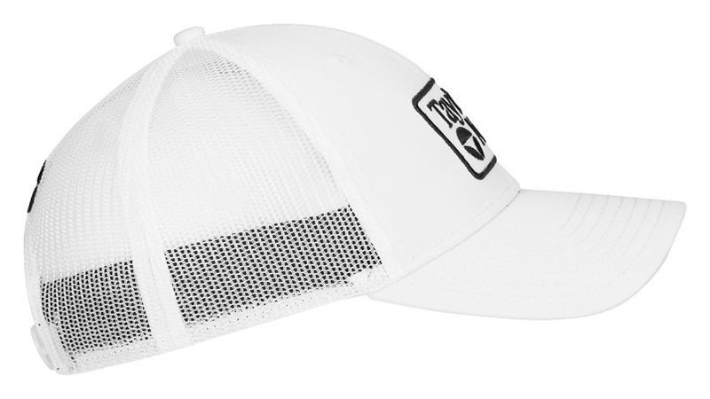 TaylorMade Radar Legacy Trucker męska czapka z daszkiem, biała