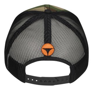 TaylorMade Radar Legacy Trucker męska czapka z daszkiem, zielona camo/czarna