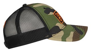 TaylorMade Radar Legacy Trucker męska czapka z daszkiem, zielona camo/czarna