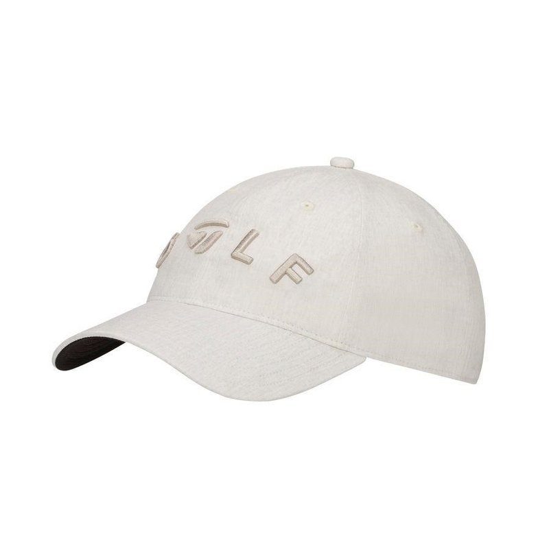 TaylorMade Hamptons damska czapka z daszkiem, oatmeal