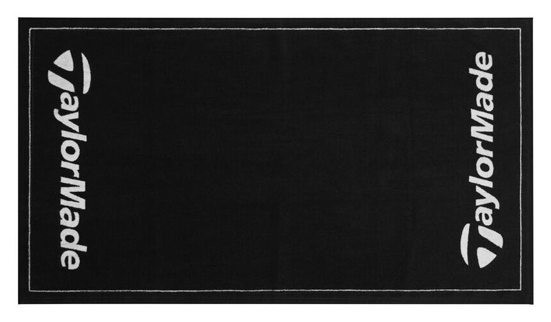 TaylorMade Tour Towel ręcznik golfowy, czarny