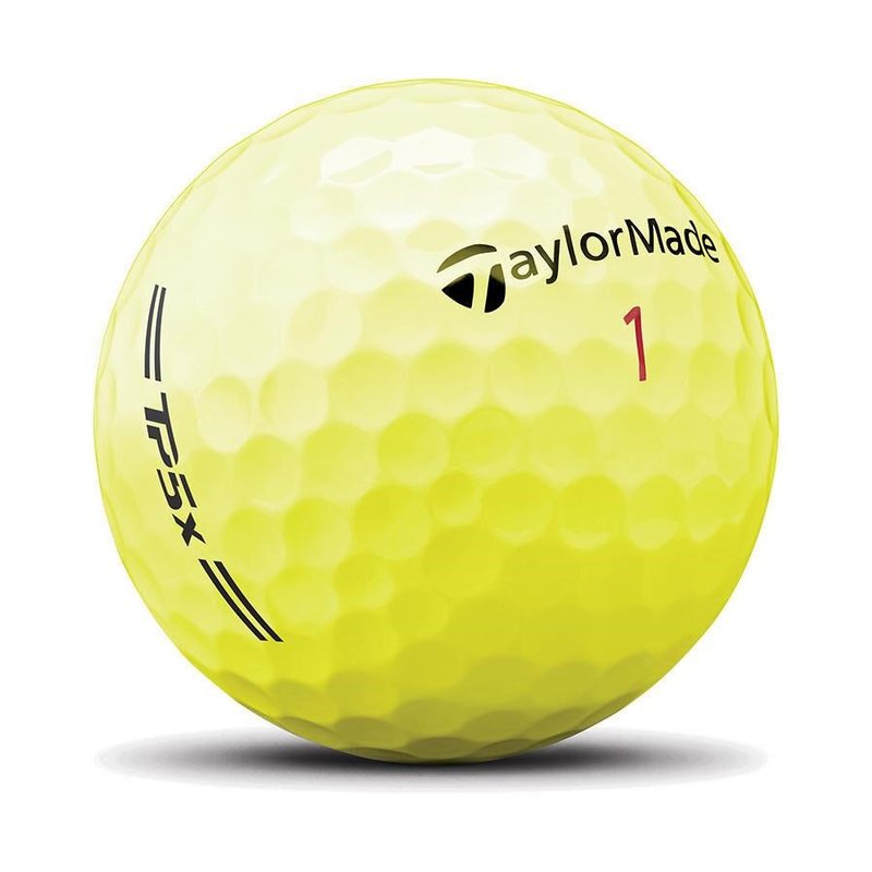 TaylorMade TP5x piłki golfowe, żółte