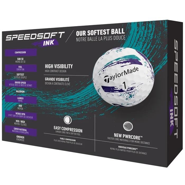 TaylorMade SpeedSoft Ink piłki golfowe
