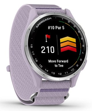 Garmin Approach J1 zegarek dla juniorów, lilac/silver aluminium