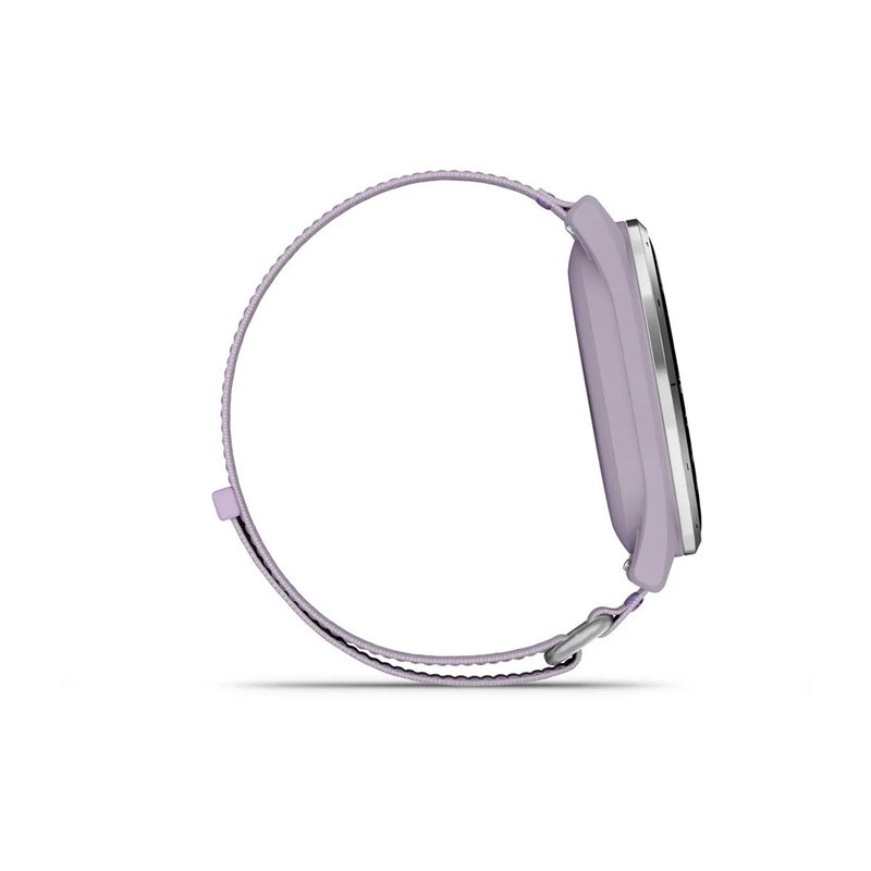 Garmin Approach J1 zegarek dla juniorów, lilac/silver aluminium