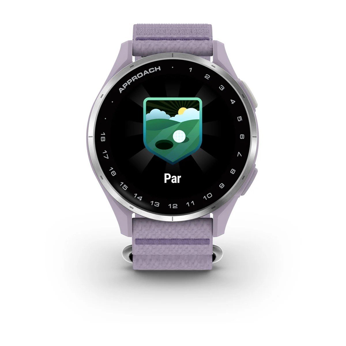 Garmin Approach J1 zegarek dla juniorów, lilac/silver aluminium