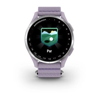 Garmin Approach J1 zegarek dla juniorów, lilac/silver aluminium