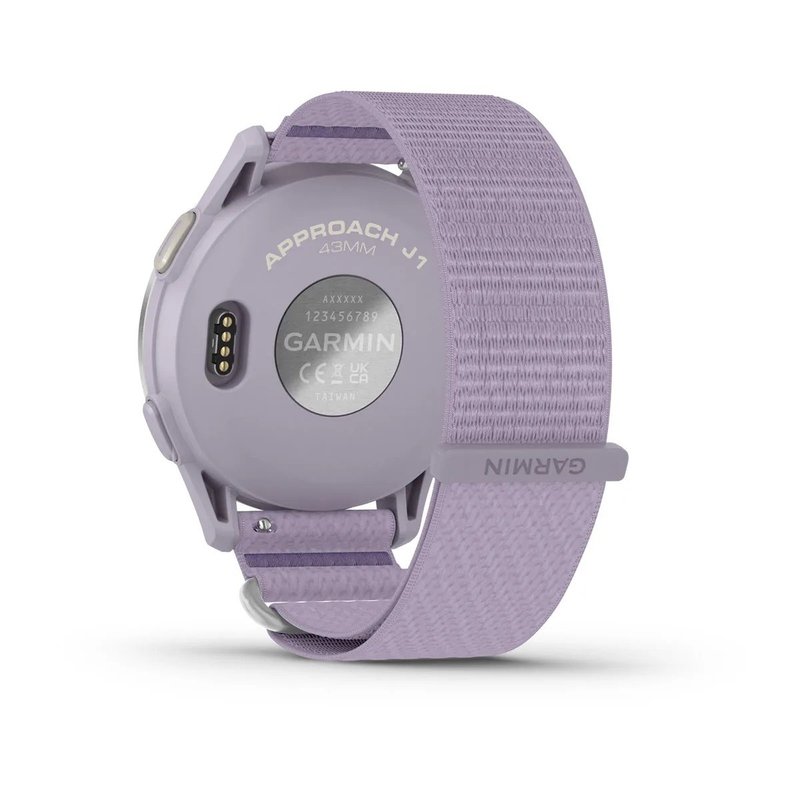 Garmin Approach J1 zegarek dla juniorów, lilac/silver aluminium