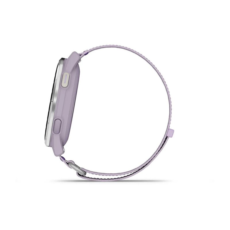 Garmin Approach J1 zegarek dla juniorów, lilac/silver aluminium