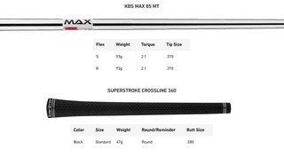 TaylorMade Qi Max irony męskie, stal