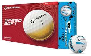 TaylorMade SpeedSoft piłki golfowe + Bonus Sleeve Pack