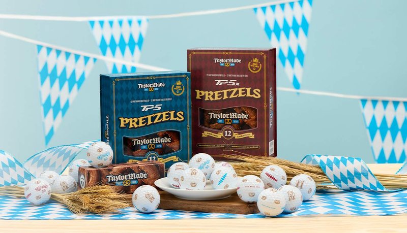 TaylorMade TP5 pix Oktoberfest piłki golfowe (12 piłek)