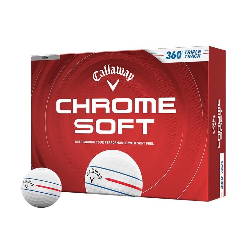 Callaway Chrome Soft 360 Triple Track piłki golfowe
