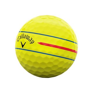 Callaway Chrome Soft 360 Triple Track piłki golfowe, żółte