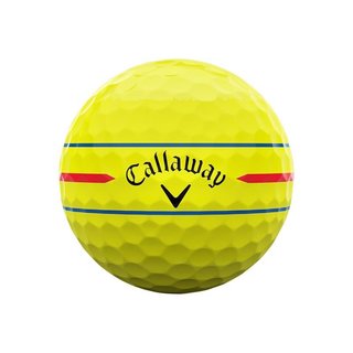 Callaway Chrome Soft 360 Triple Track piłki golfowe, żółte