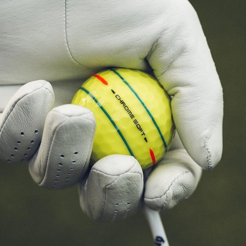 Callaway Chrome Soft 360 Triple Track piłki golfowe, żółte