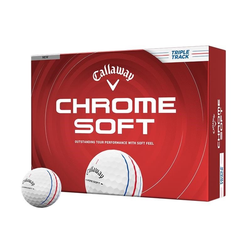 Callaway Chrome Soft Triple Track piłki golfowe