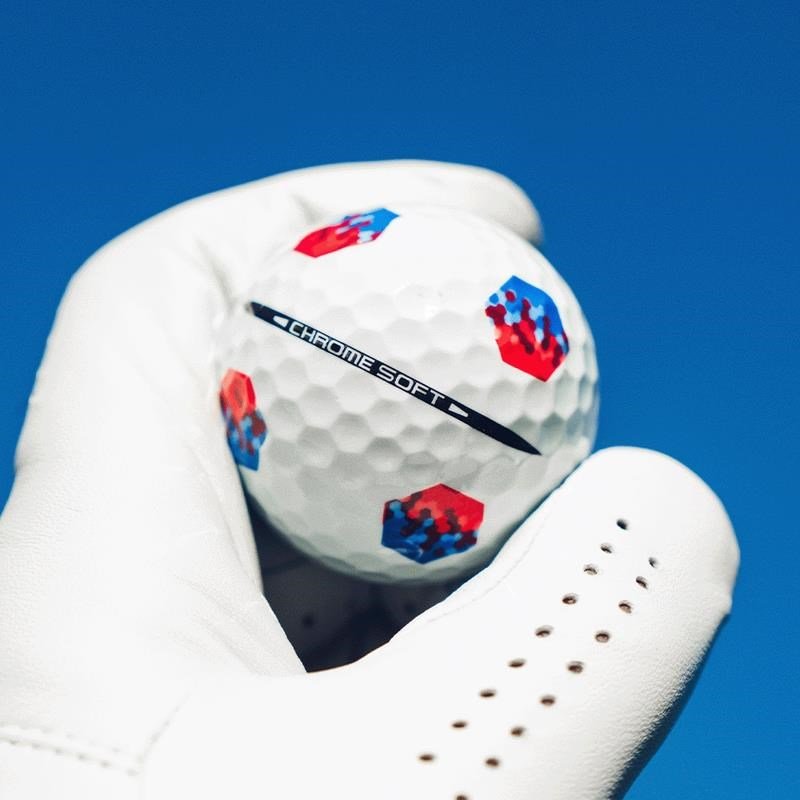 Callaway Chrome Soft TruTrack Blue/Red piłki golfowe