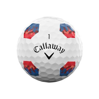 Callaway Chrome Soft TruTrack Blue/Red piłki golfowe