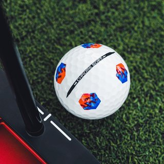 Callaway Chrome Soft TruTrack Blue/Red piłki golfowe