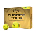 Callaway Chrome Tour Triple Track piłki golfowe, żółte