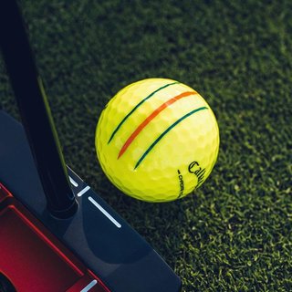 Callaway Chrome Tour Triple Track piłki golfowe, żółte