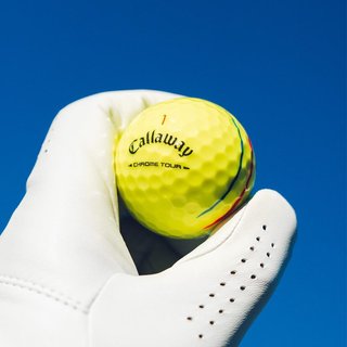 Callaway Chrome Tour Triple Track piłki golfowe, żółte