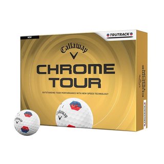 Callaway Chrome Tour TruTrack Blue/Red piłki golfowe