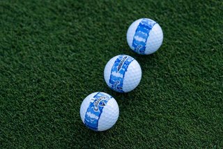 LIMITED - Callaway Supersoft piłki golfowe, DISTRESSED BLUE STRIPE
