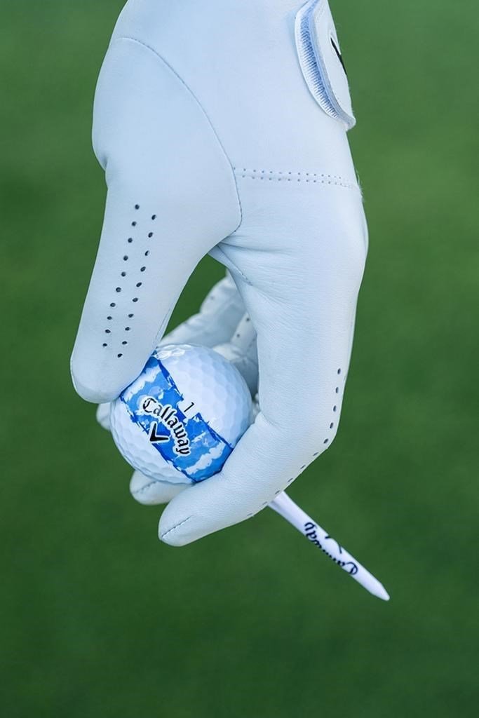 LIMITED - Callaway Supersoft piłki golfowe, DISTRESSED BLUE STRIPE