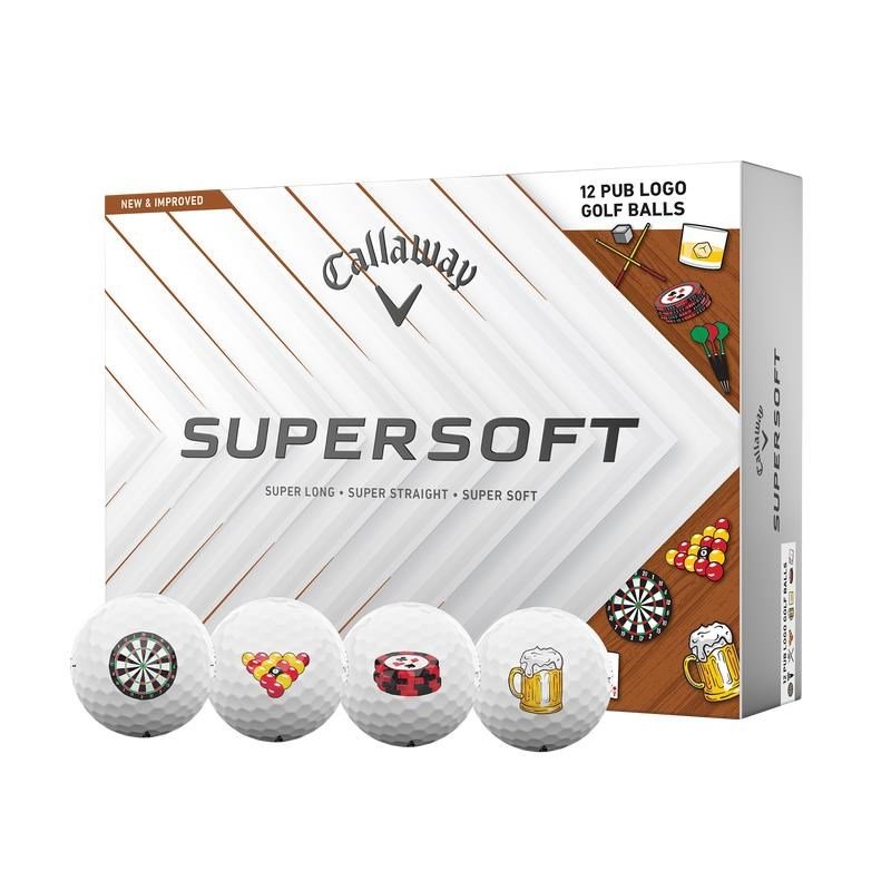 LIMITED - Callaway Supersoft piłki golfowe, PUB