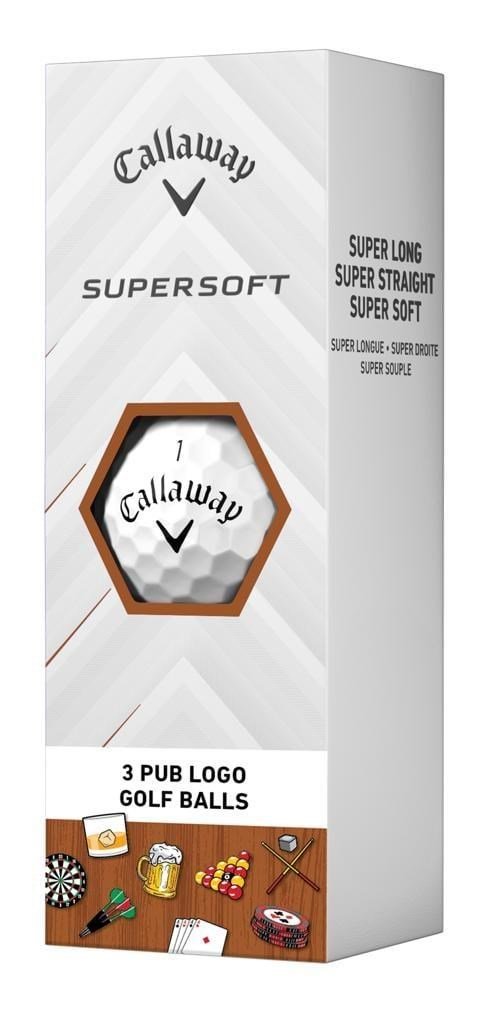 LIMITED - Callaway Supersoft piłki golfowe, PUB