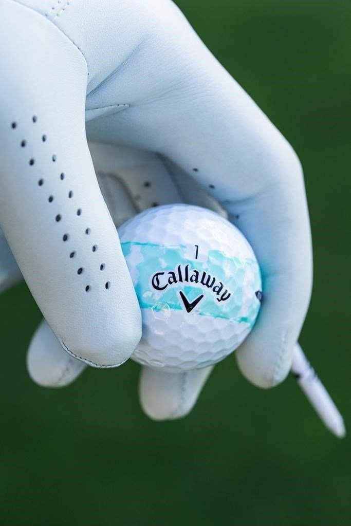 LIMITED - Callaway Supersoft piłki golfowe, DISTRESSED TEAL STRIPE