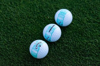 LIMITED - Callaway Supersoft piłki golfowe, DISTRESSED TEAL STRIPE