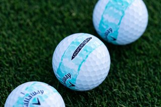 LIMITED - Callaway Supersoft piłki golfowe, DISTRESSED TEAL STRIPE