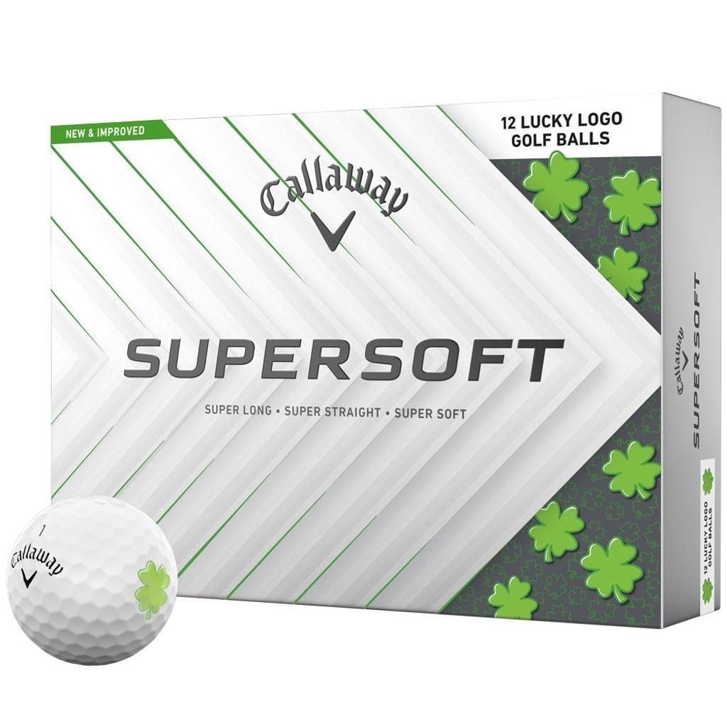 LIMITED - Callaway Supersoft LUCKY piłki golfowe